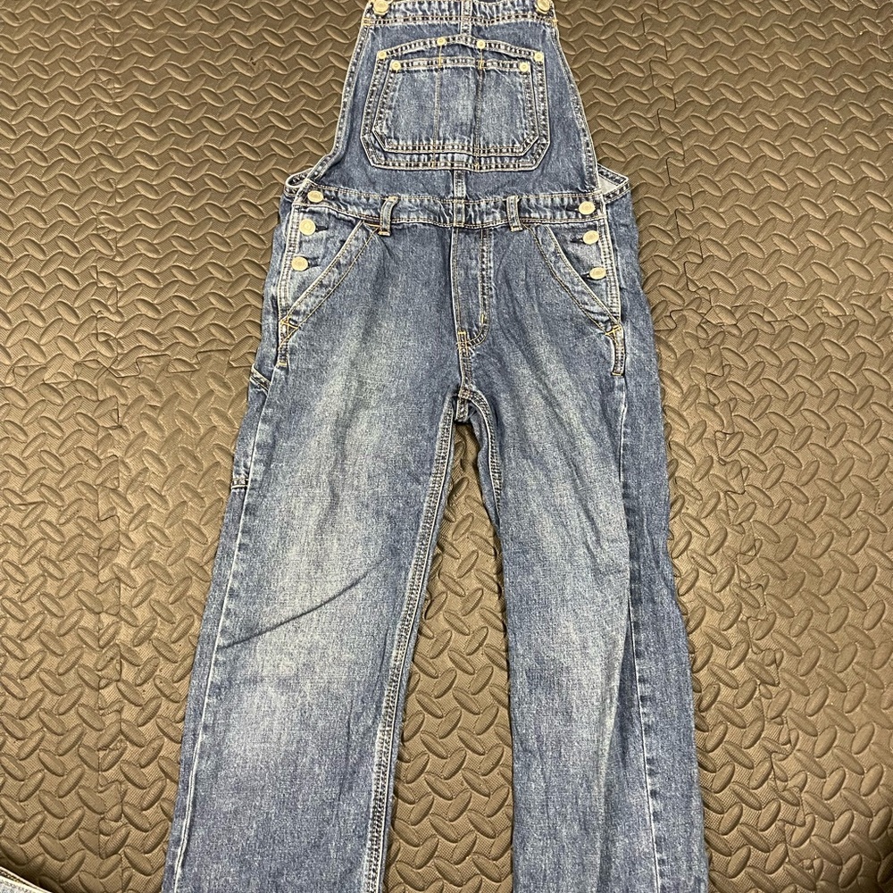 Gap Teen Blue Denim Overalls
